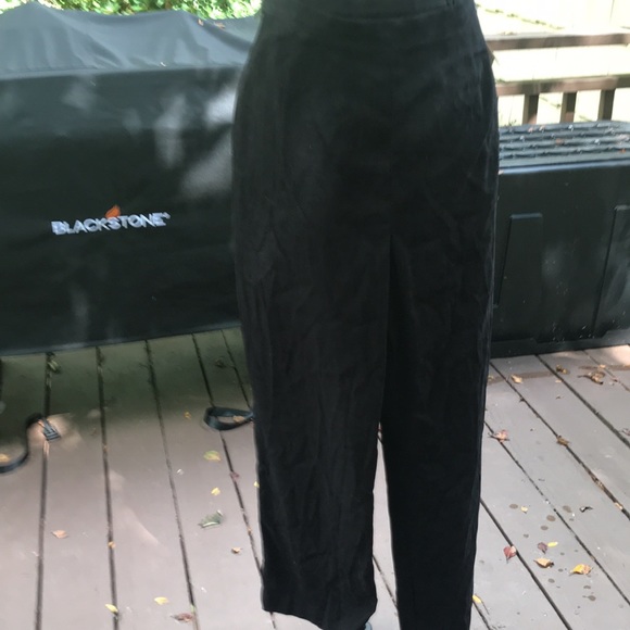 NWT JM Collection women’s black 12/14 black polyester pants - Picture 3 of 4